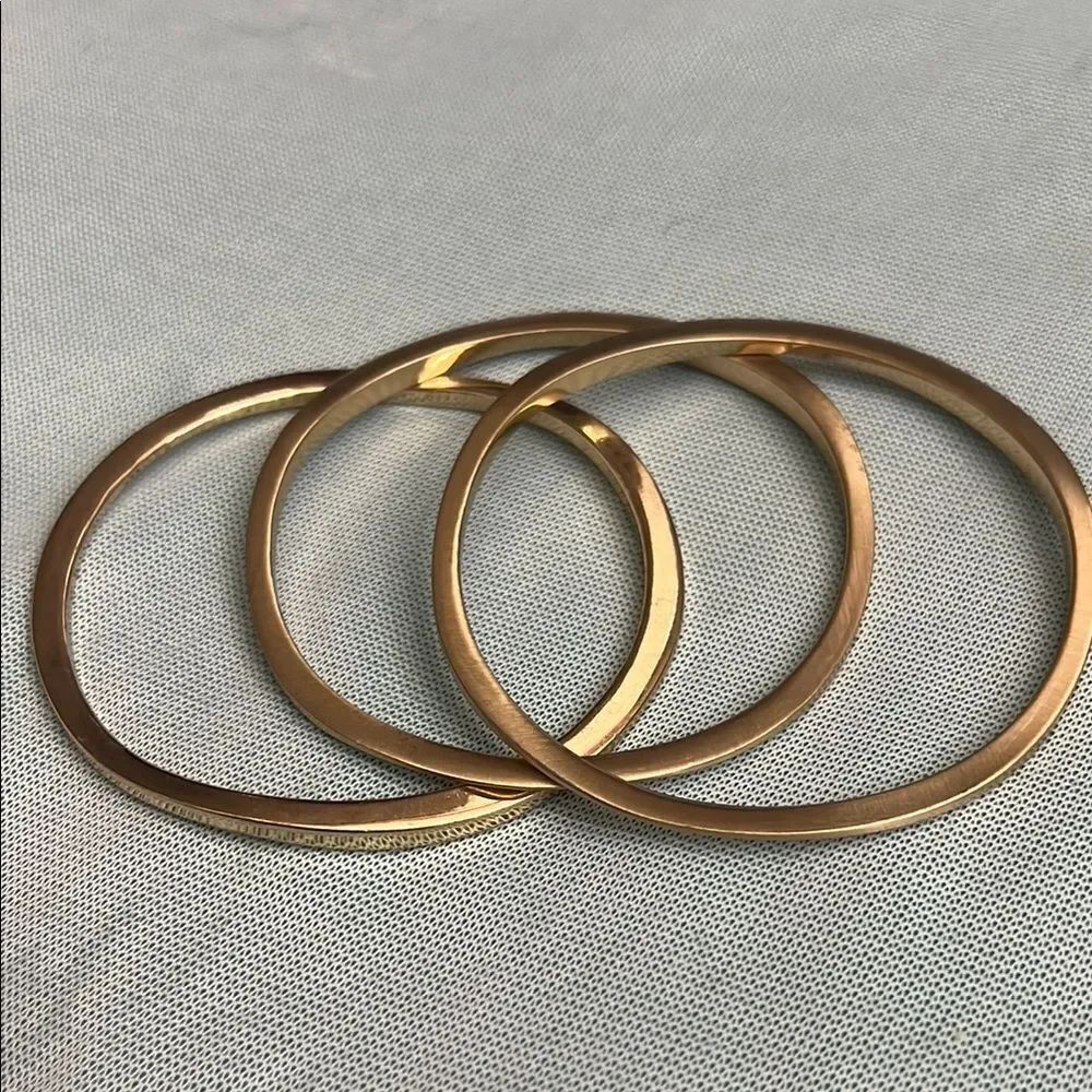 Gold Minimalist Bracelet Set